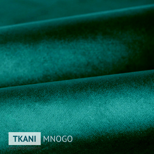Фото “ YD-35” (однотонный зеленый) - обивки бархата