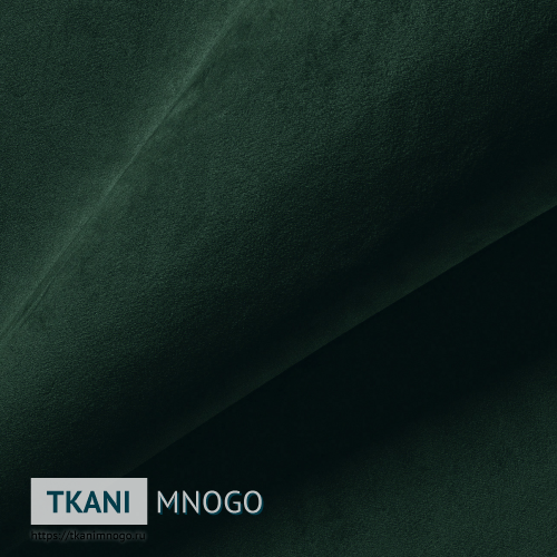 Фото ткани велюра “30” (однотонный зеленый)