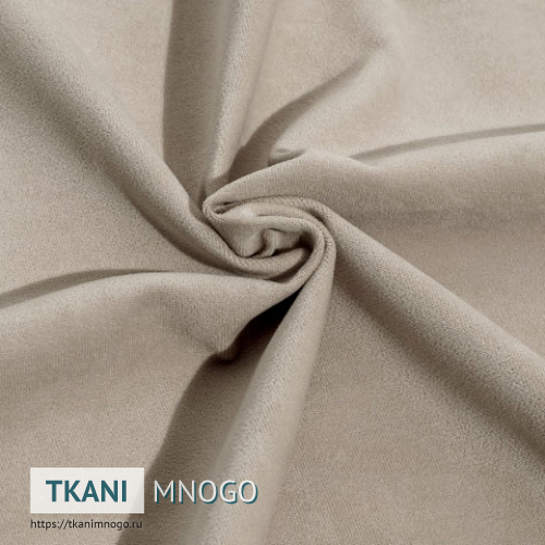 Фото фактуры велюра “П-03” (однотонный серый)