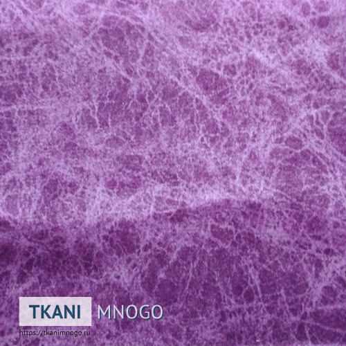 Фото фактуры велюра “2-16” (узор фиолетовый)