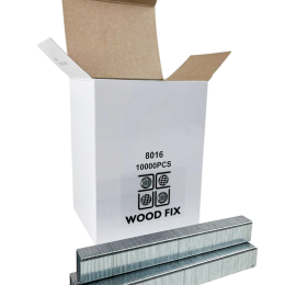 Скоба Wood FIX A, 80-16 мм цинк - Скобы Wood FIX 