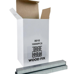 Скоба Wood FIX A, 80-10 мм цинк - Скобы для пневмостеплера