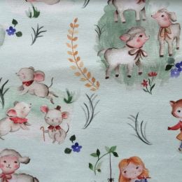 Микровелюр Детство - s40-12 - Мебельная ткань Детство